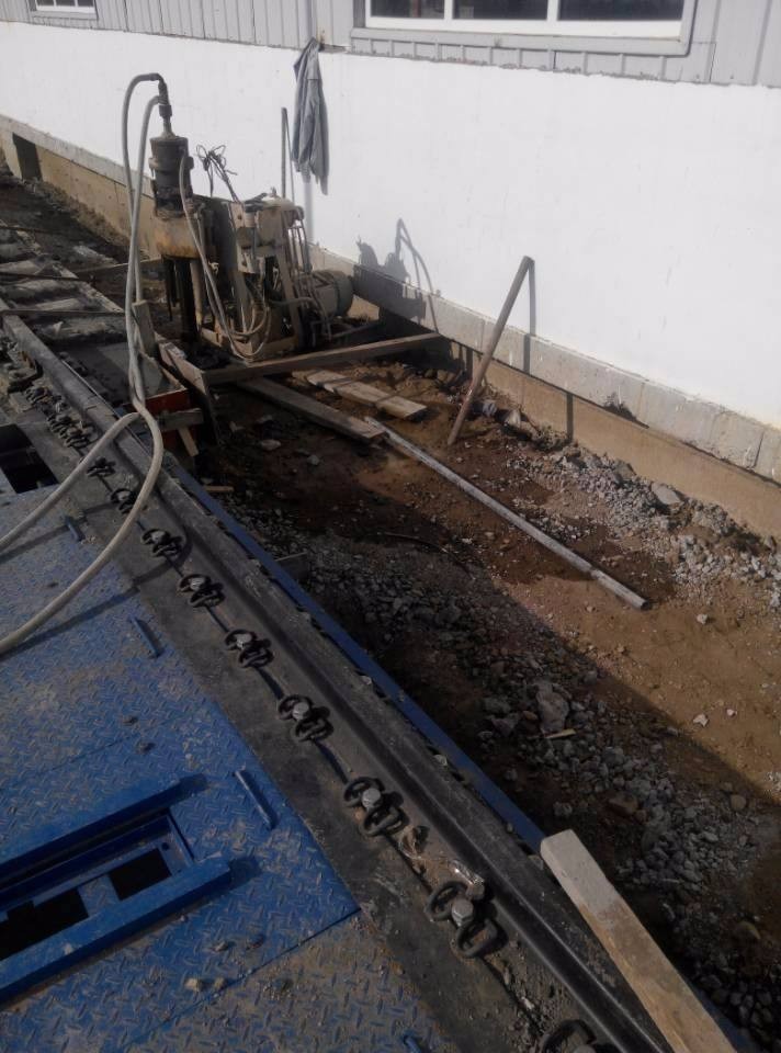 京山注浆治理铁路高路基沉陷病害